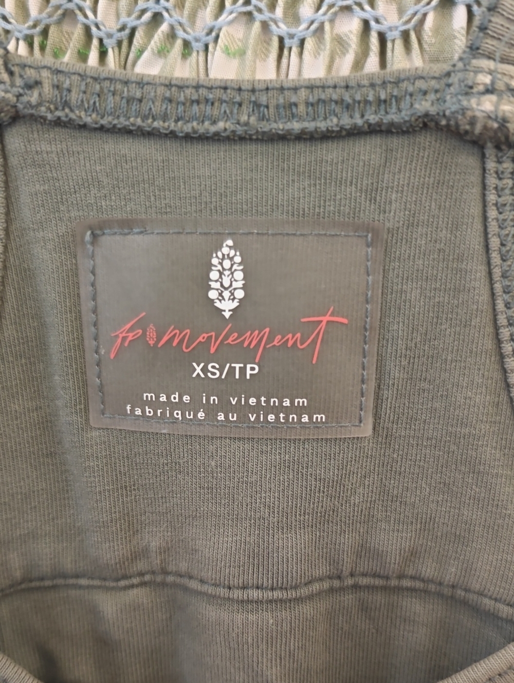 FREE PEOPLE Casual Olive Green Women's Jumpsuit with Pockets || Size Extra Small - Picture 2 of 2